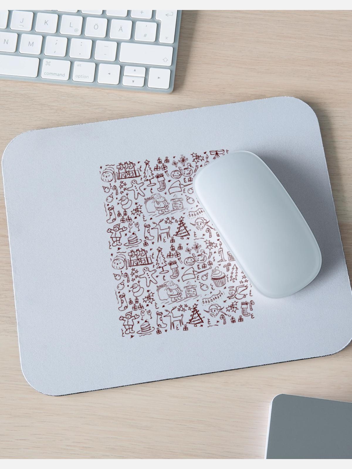 Christmas Collection - Mouse pad Horizontal - white - Front