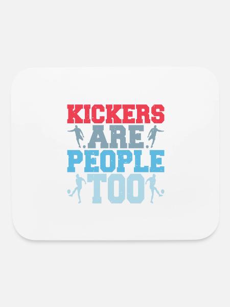 Kickers Are People Too 22 - Mouse pad Horizontal - white - Front