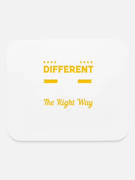 Were All Different Event Planner - Mouse pad Horizontal - white - Front