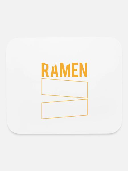 Spicy Ramen Noodle Champ - Mouse pad Horizontal - white - Front
