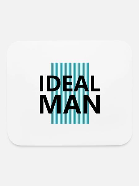 IDEAL MAN - Mouse pad Horizontal - white - Front