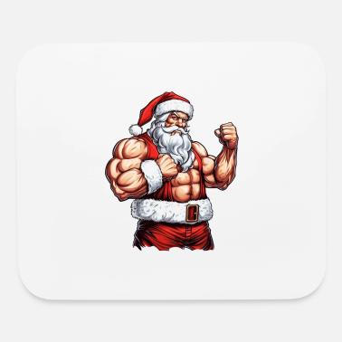 bodybuilder santa images