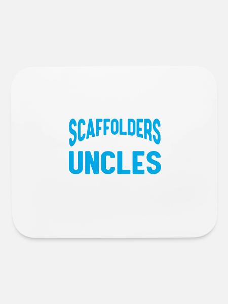 Scaffolder Gift Craftsman Job Scaffolder - Mouse pad Horizontal - white - Front