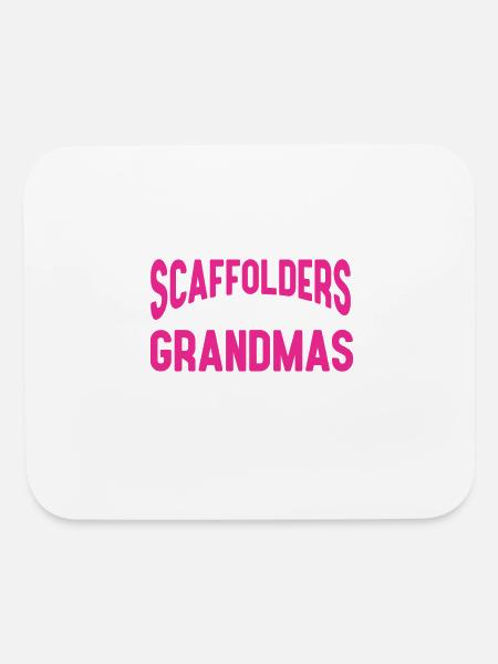 Scaffolder Gift Craftsman Job Scaffolder - Mouse pad Horizontal - white - Front