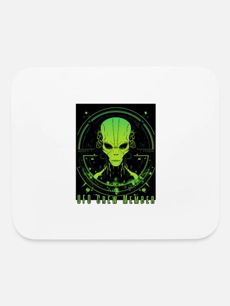 Enigmatic Encounters - Aliens - Mouse pad Horizontal - white - Front