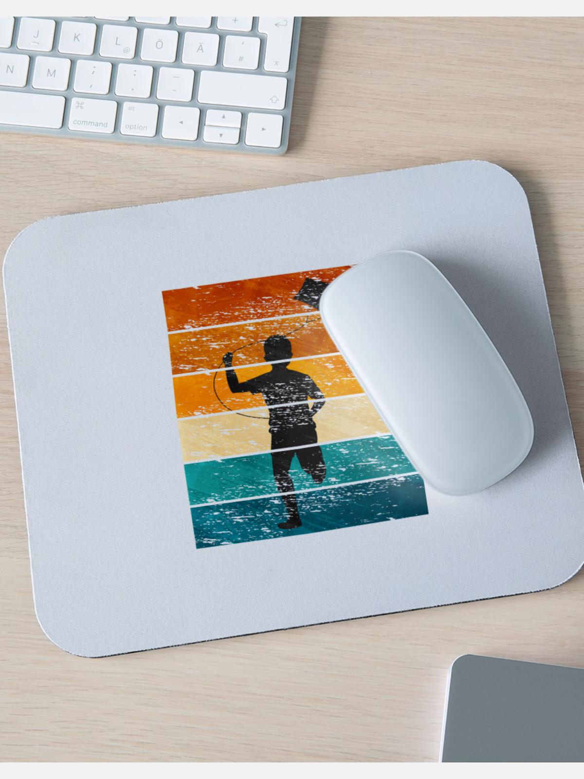 Kite Flying - Mouse pad Horizontal - white - Front