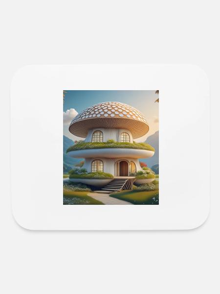 Dream House Collection - Mouse pad Horizontal - white - Front