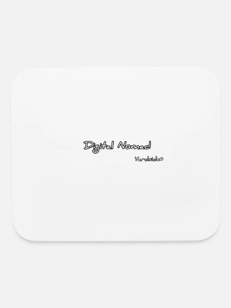 Digital Nomad Yardside - Mouse pad Horizontal - white - Front