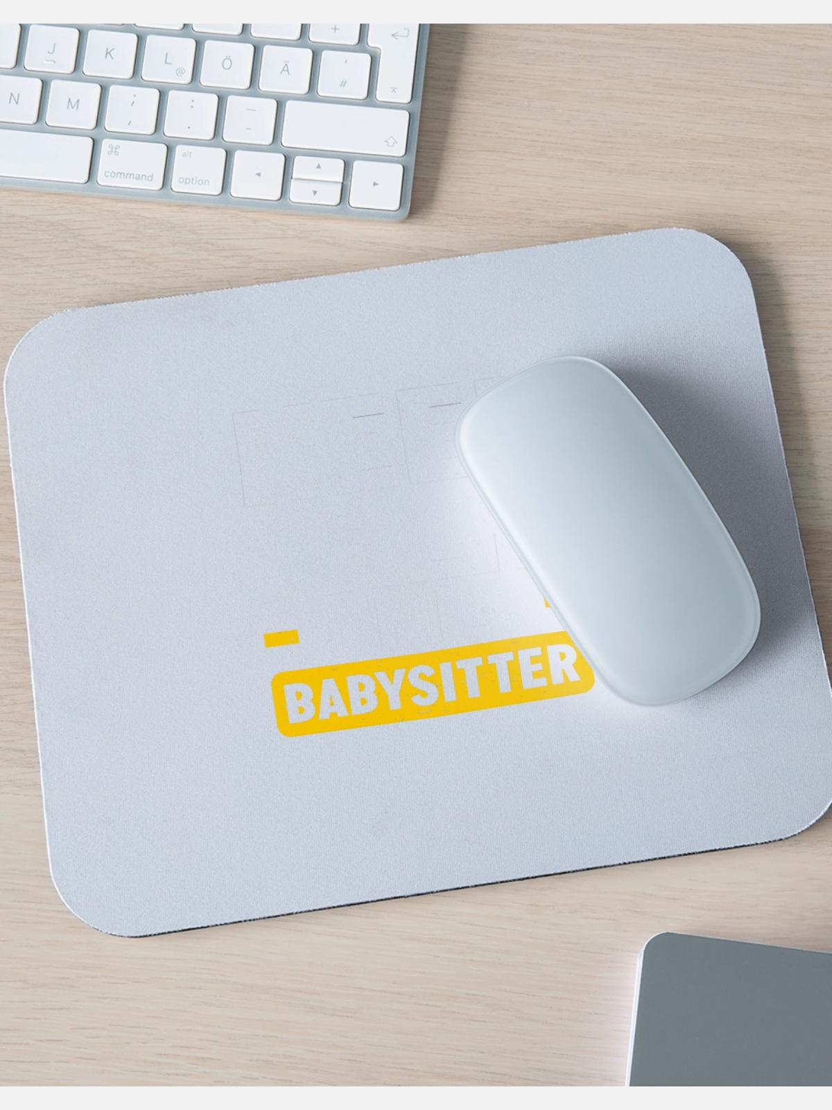 Babysitter Babysitting - Mouse pad Horizontal - white - Front