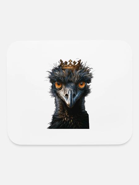 Emu - Mouse pad Horizontal - white