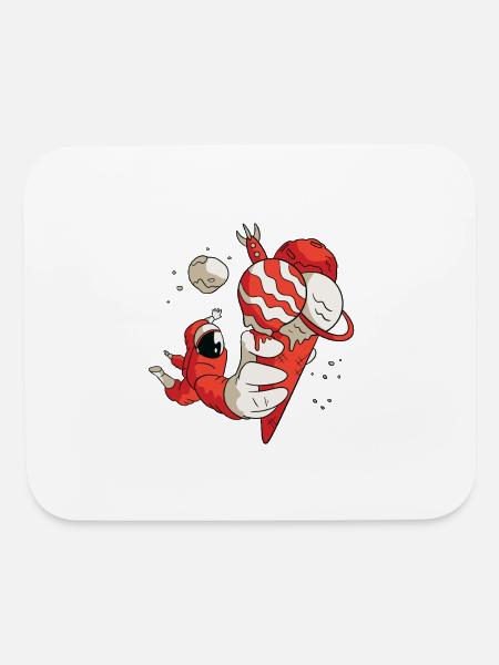 Ice Cream Adventure - Mouse pad Horizontal - white