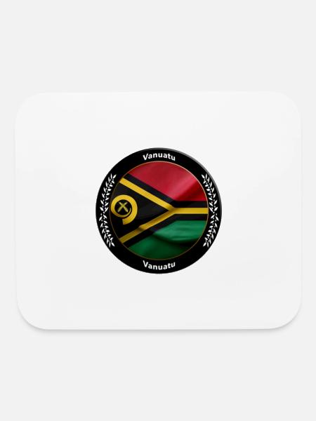 Vanuatu - Mouse pad Horizontal - white