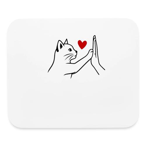 Cat Lover High-Five T-Shirt - Mouse pad Horizontal