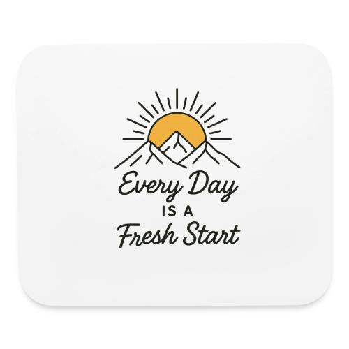 Inspirational Mountain Sunrise Motif - Mouse pad Horizontal