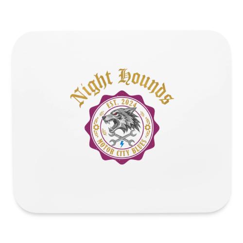 Night Hounds Wolf Patch - Mouse pad Horizontal
