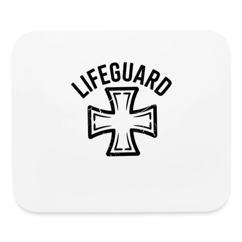 Lifeguard Cross Emblem - Mouse pad Horizontal