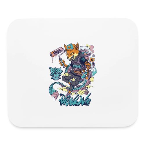 Kitsune Street Rebel - Mouse pad Horizontal