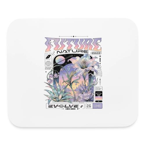 Future Nature Retro-Futuristic - Mouse pad Horizontal