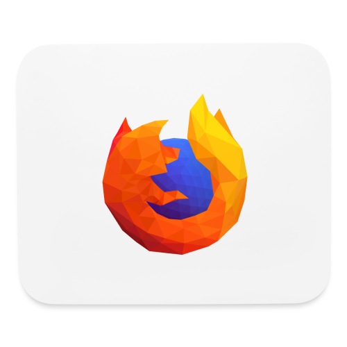 Firefox Reality Logo - Mouse pad Horizontal