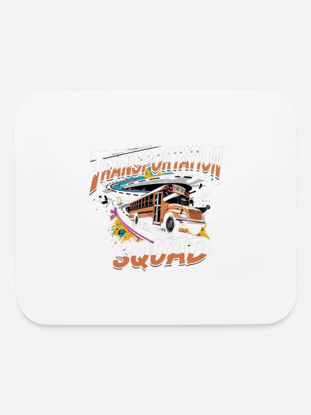 Transportation Squad 4 - Mouse pad Horizontal - white - Front