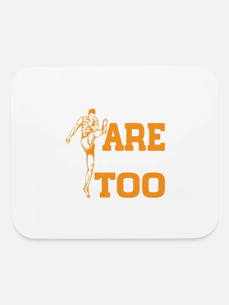Kickers Are People Too 30 - Mouse pad Horizontal - white - Front