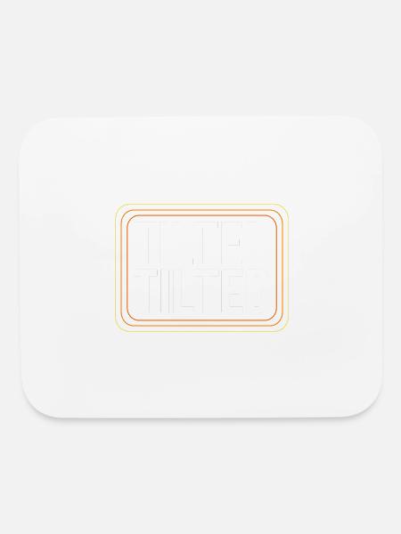 Arcade Game Pinball Tilted - Mouse pad Horizontal - white - Front
