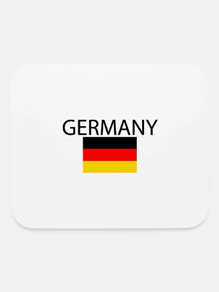 Germany - Mouse pad Horizontal - white - Front
