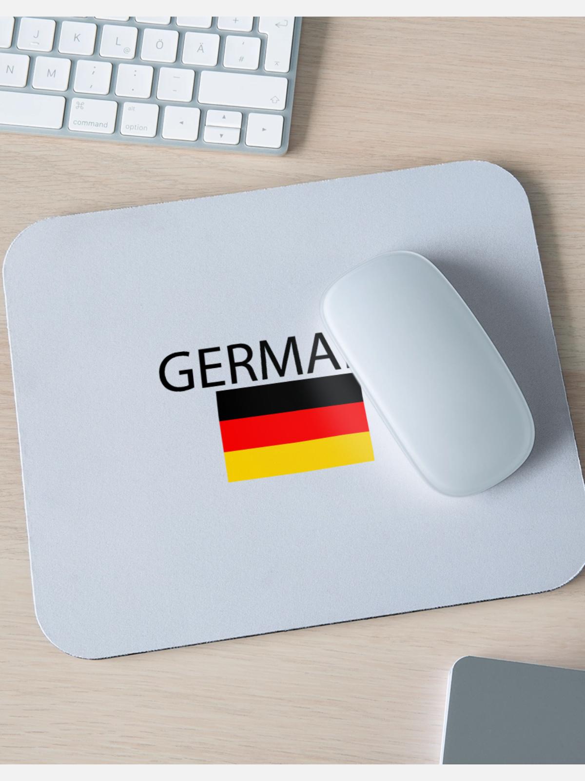Germany - Mouse pad Horizontal - white - Front
