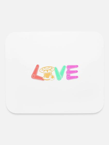 Pinball Player Retro Game Pinball Lover - Mouse pad Horizontal - white - Front