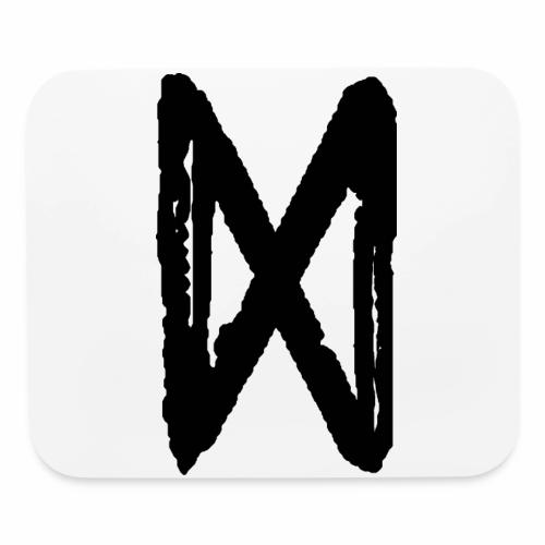 Elder Futhark Rune Dagaz - Letter D - Mouse pad Horizontal