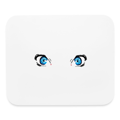Glacier Blue Eyes - Mouse pad Horizontal