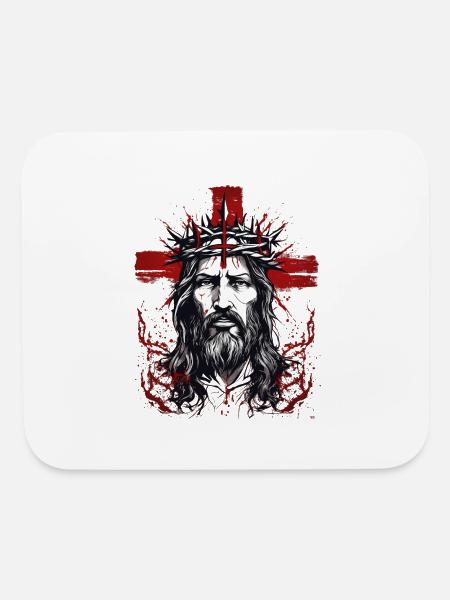 Forgiveness of Sins - Mouse pad Horizontal - white - Front