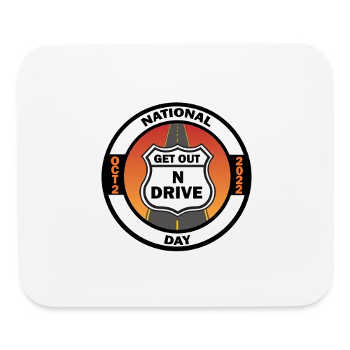 National Get Out N Drive Day Official Event Merch - Mouse pad Horizontal