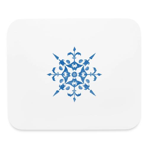 Coastal Christmas Snowflake - Mouse pad Horizontal