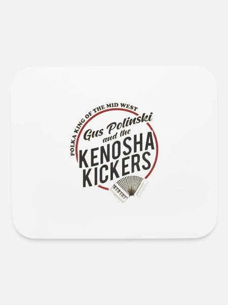 Kenosha Kickers the Polka King of the Midwest - Mouse pad Horizontal - white - Front