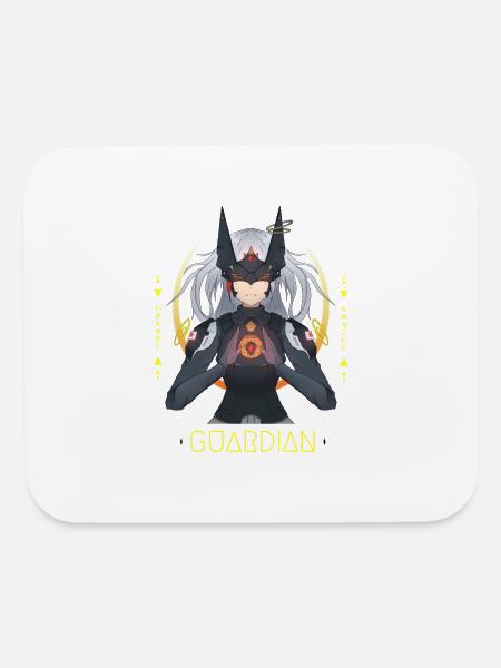 GUARDIAN OF LIGHT - Mouse pad Horizontal - white - Front