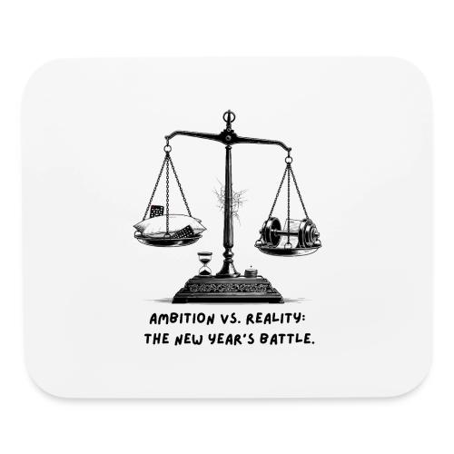 Ambition vs. Reality T-Shirt, Mug, & Leggings - Mouse pad Horizontal