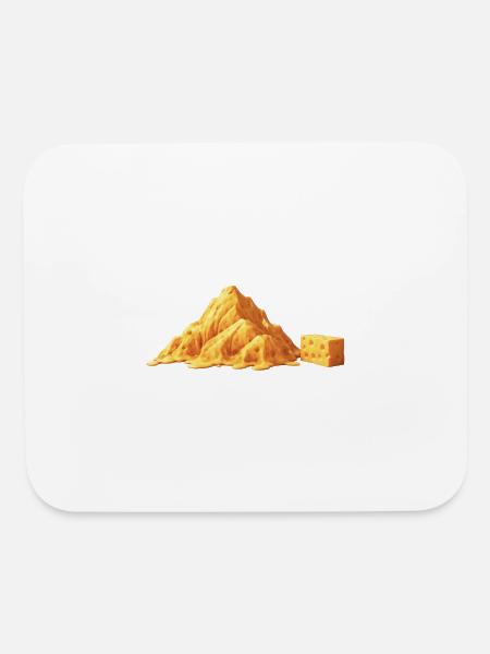 Destination Cheese - Mouse pad Horizontal - white - Front