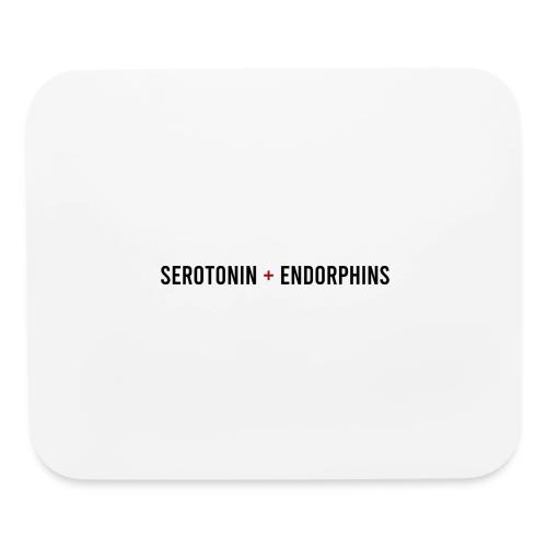 serotonin endorphins - Mouse pad Horizontal