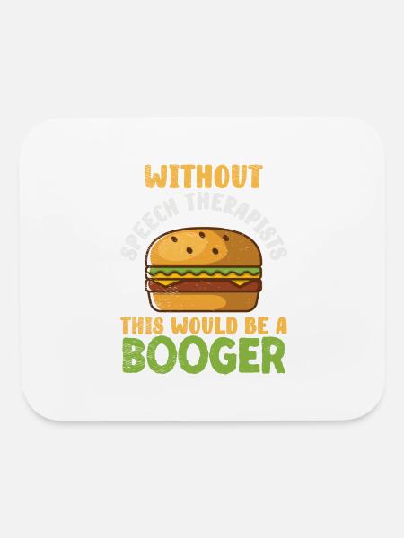 Speech Pathologist Words Speech Language Pathology - Mouse pad Horizontal - white - Front