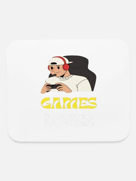 Gamer Vibes Collection - Mouse pad Horizontal - white - Front
