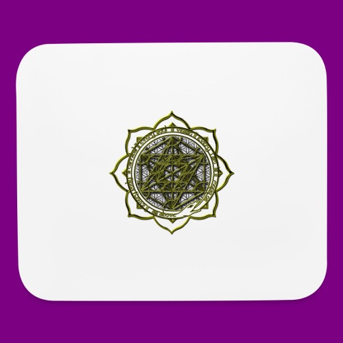 Energy Immersion, Metatron's Cube Flower of Life - Mouse pad Horizontal