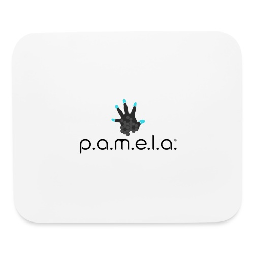 P.A.M.E.L.A. Logo Black - Mouse pad Horizontal