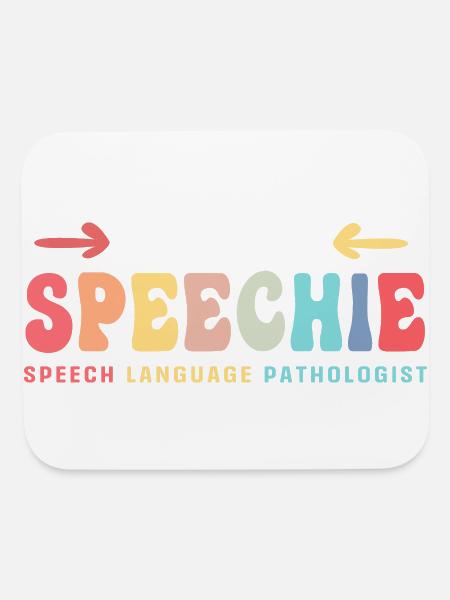 Speech Language Pathologist Therapy - Mouse pad Horizontal - white - Front