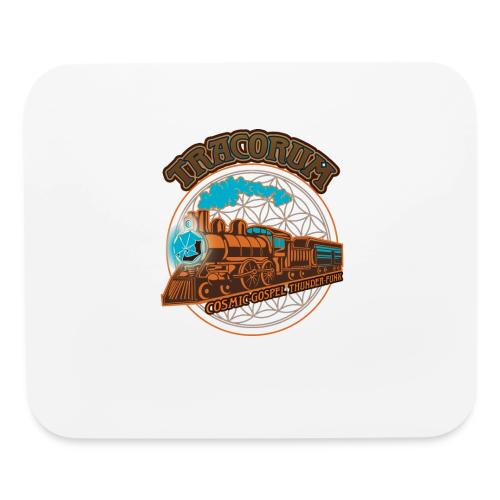 Tracorum Cosmic Train Clear Flower Design - Mouse pad Horizontal