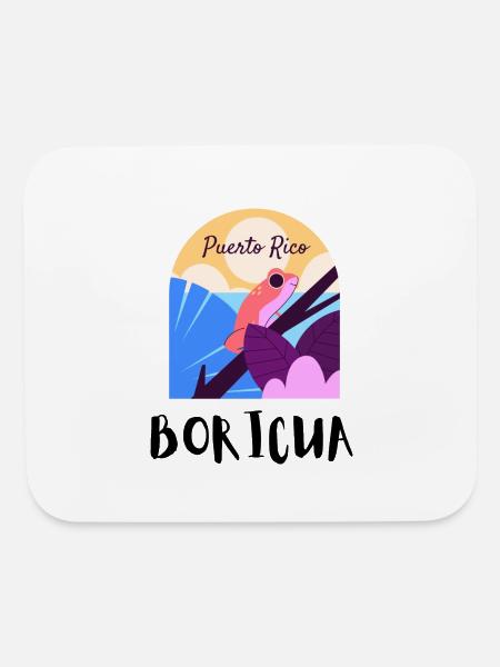 PUERTO RICO BORICUA COQUI - Mouse pad Horizontal - white