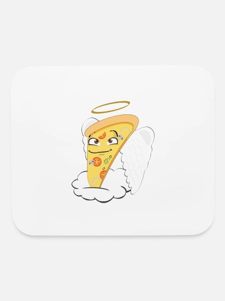 Angel Slice - Mouse pad Horizontal - white - Front