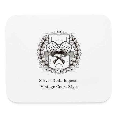 Vintage Pickleball T-Shirt, Mug, & Poster - Mouse pad Horizontal