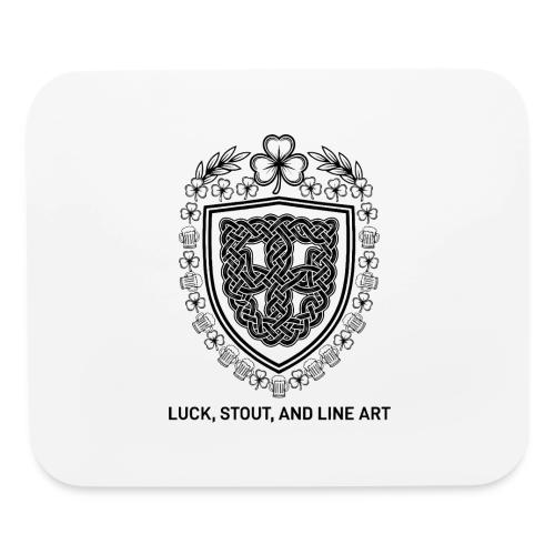 Celtic Knot T-Shirt, Symmetrical Shield - Mouse pad Horizontal