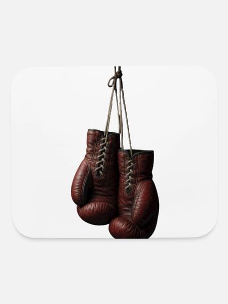  Boxing  - Mouse pad Horizontal - white - Front